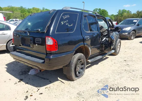 2003 Isuzu Rodeo S 3.2L V6 из США, поврежденный, VIN 4S2DM58W834308711
